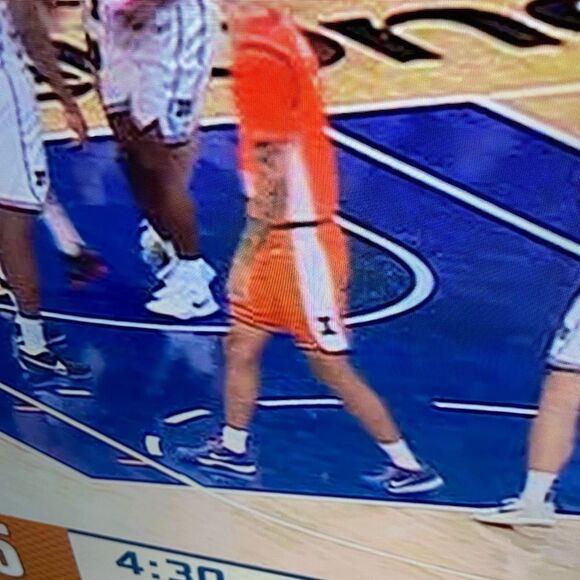 Nike Fighting Illini Illinois Pro Style Basketball Shorts Champaign Urbana REAL - Picture 8 of 8